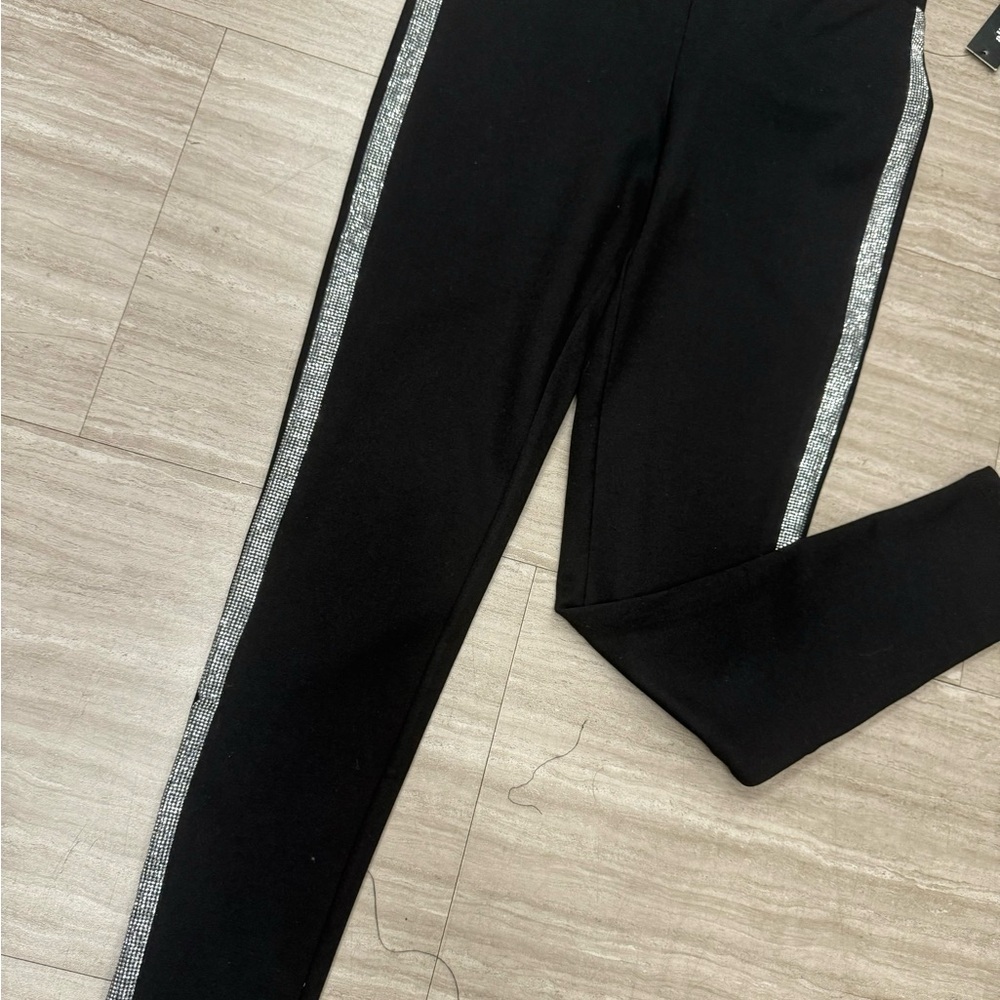 Pants, scuba type material.